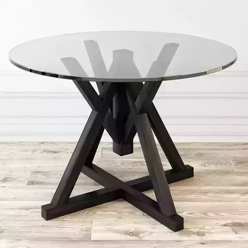 Large ambar dining table