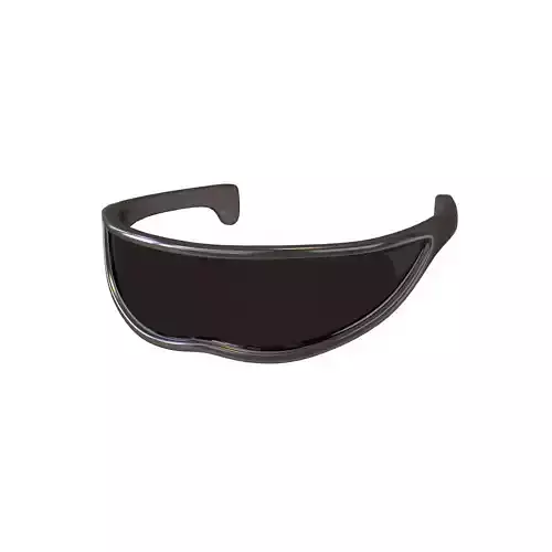 Future Technology Glasses v3 001 Low-poly 3D model