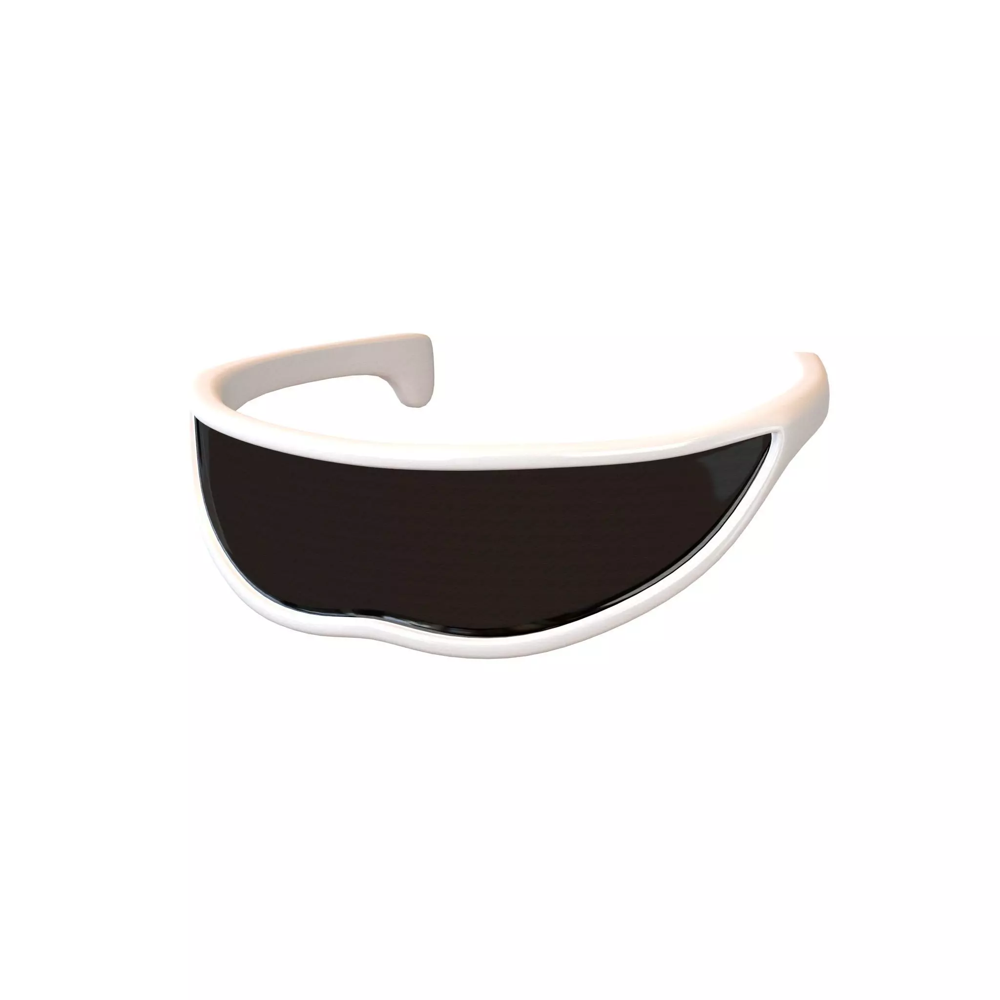 Future Technology Glasses v3 004 Low-poly 3D model_0