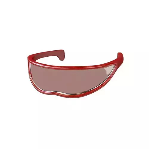 Future Technology Glasses v3 008 Low-poly 3D model