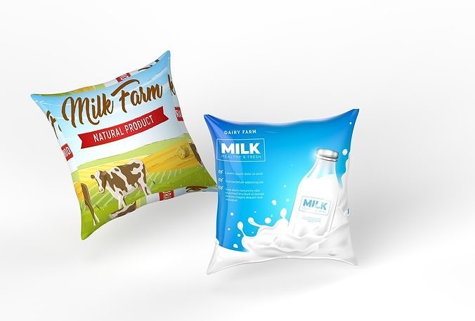 MILK BAG 3D model