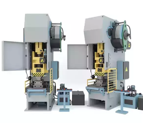 Industrial mechanical press-stamping machine tool KV2132