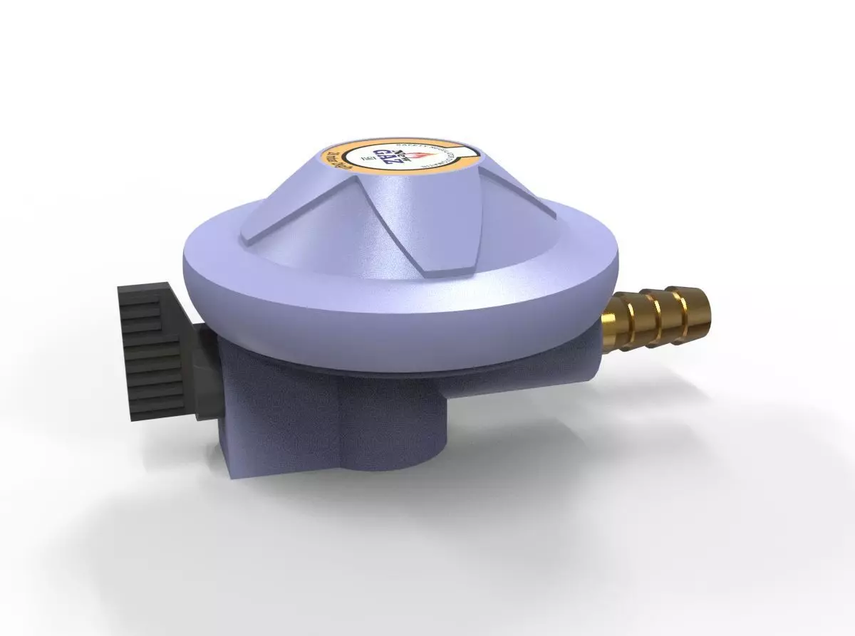 Gas Regulator 3d model sketchup obj fbx dae 3D model