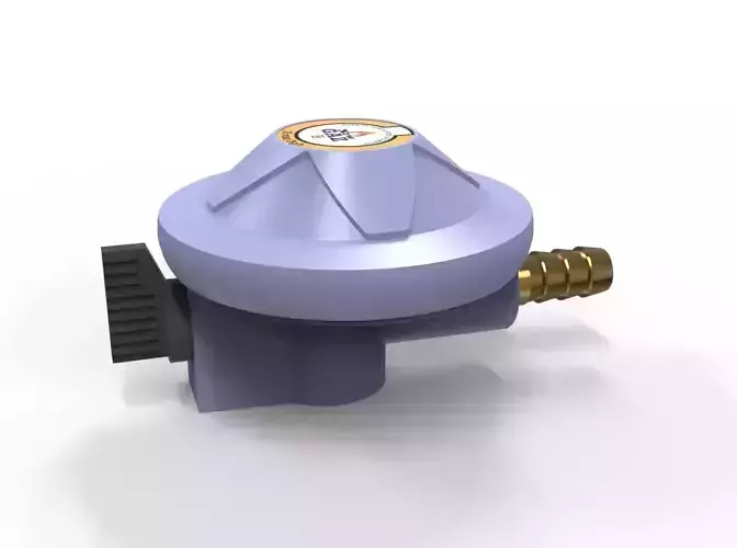 Gas Regulator 3d model sketchup obj fbx dae
