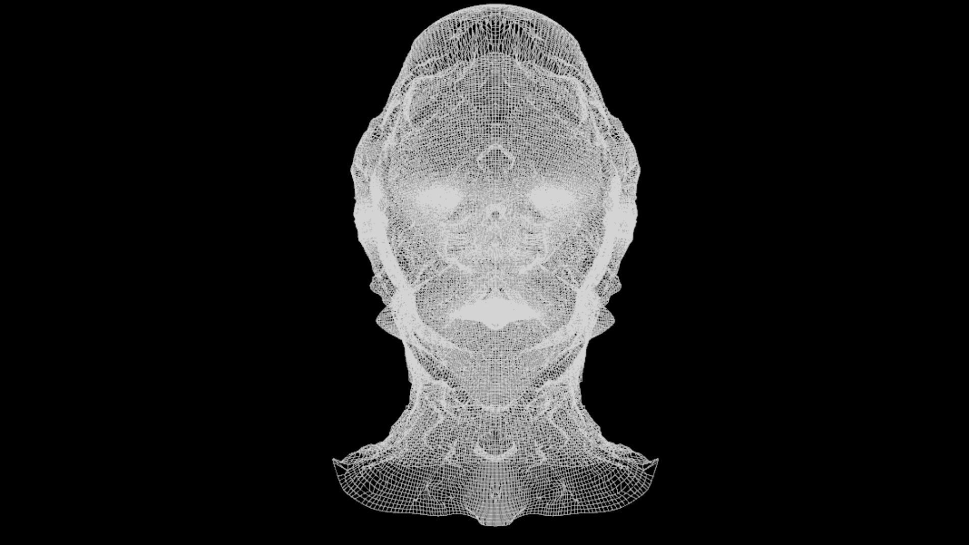 Sci-Fi Helmet Space Astronaut Character Robot 04 3D model_7