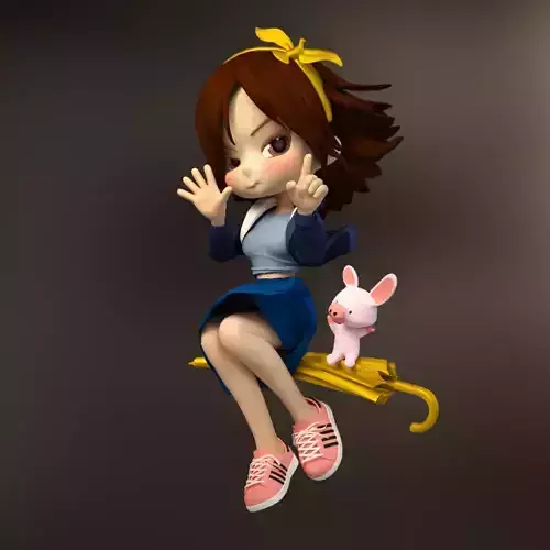 Be Water My Friend - girl toy