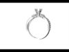 Solitaire ring  Free 3D print model_1
