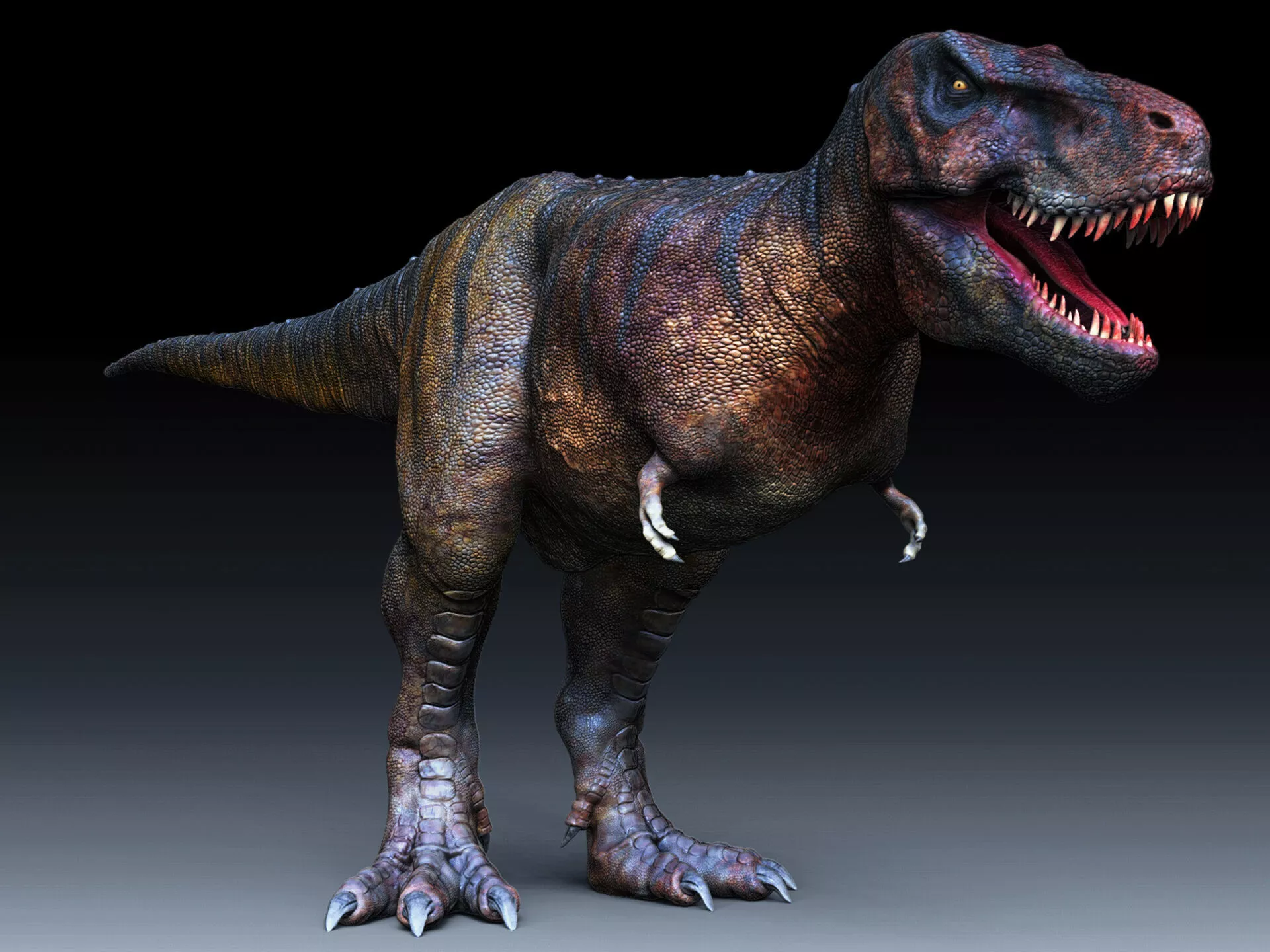 Dinosaur Tarbosaurus Bataar Sculpt Project 3D model