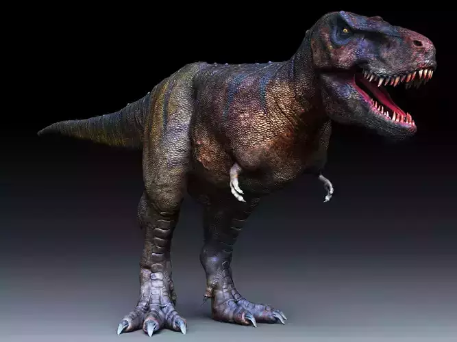 Tarbosaurus Bataar Sculpt Project 3D model