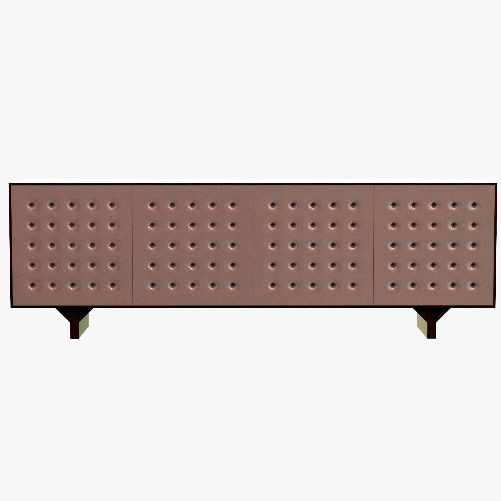 Roshe Bobois pattern sideboard 3D model_3