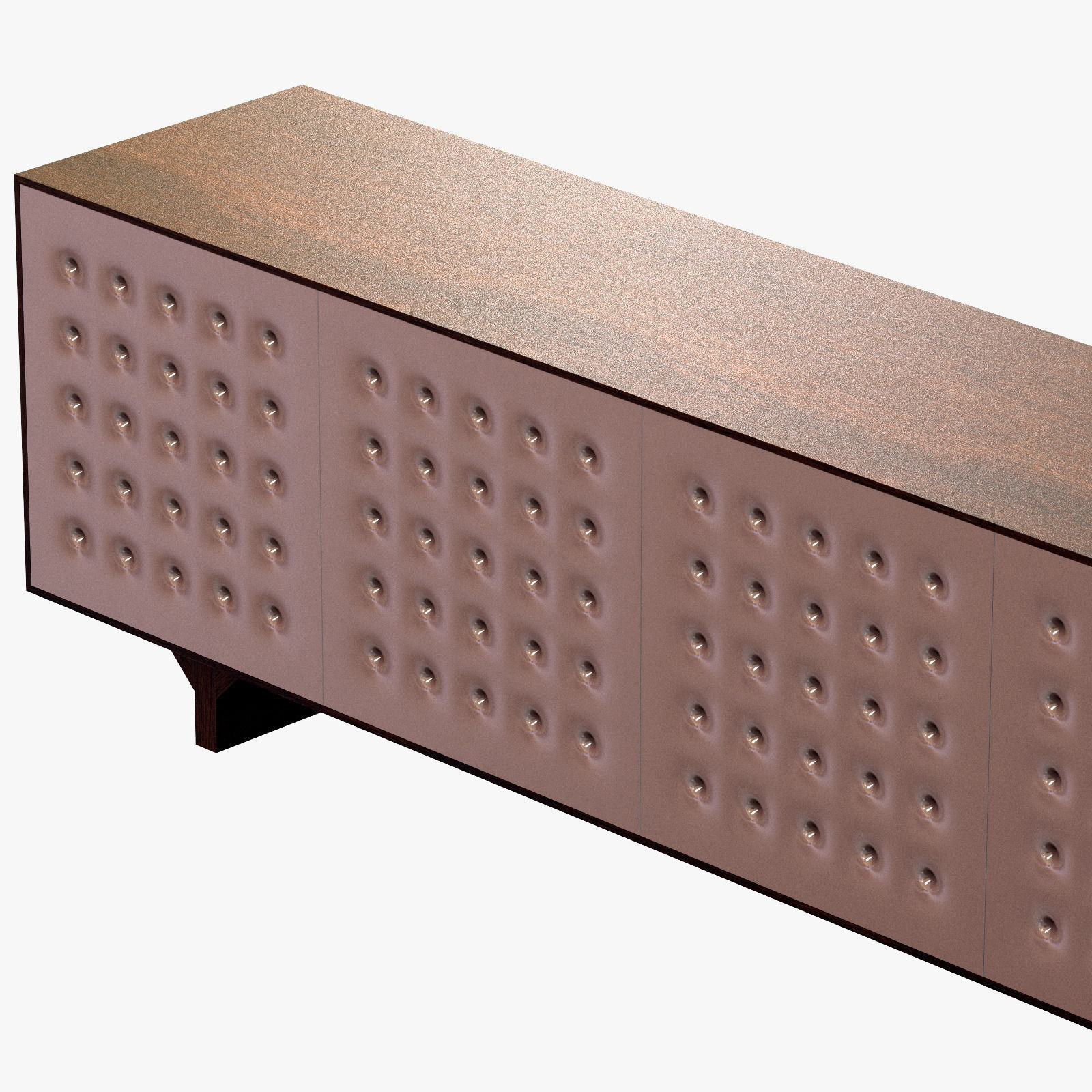 Roshe Bobois pattern sideboard 3D model_4