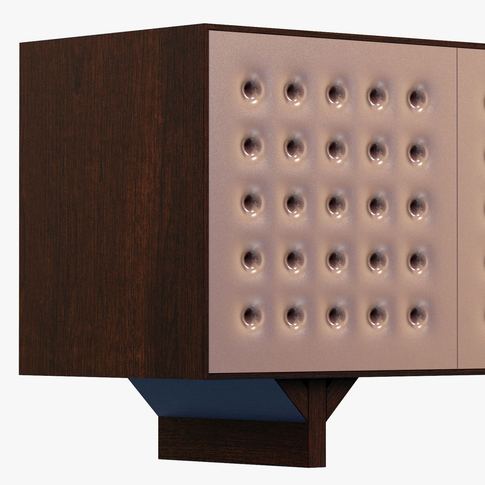 Roshe Bobois pattern sideboard 3D model_5