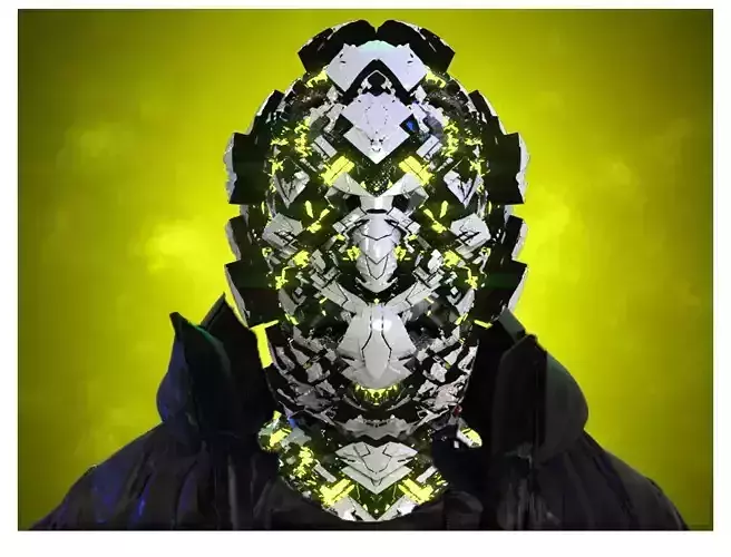 Sci-Fi Helmet Space Astronaut Character Robot 50