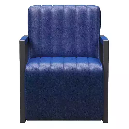 Armchair leather lounge chair