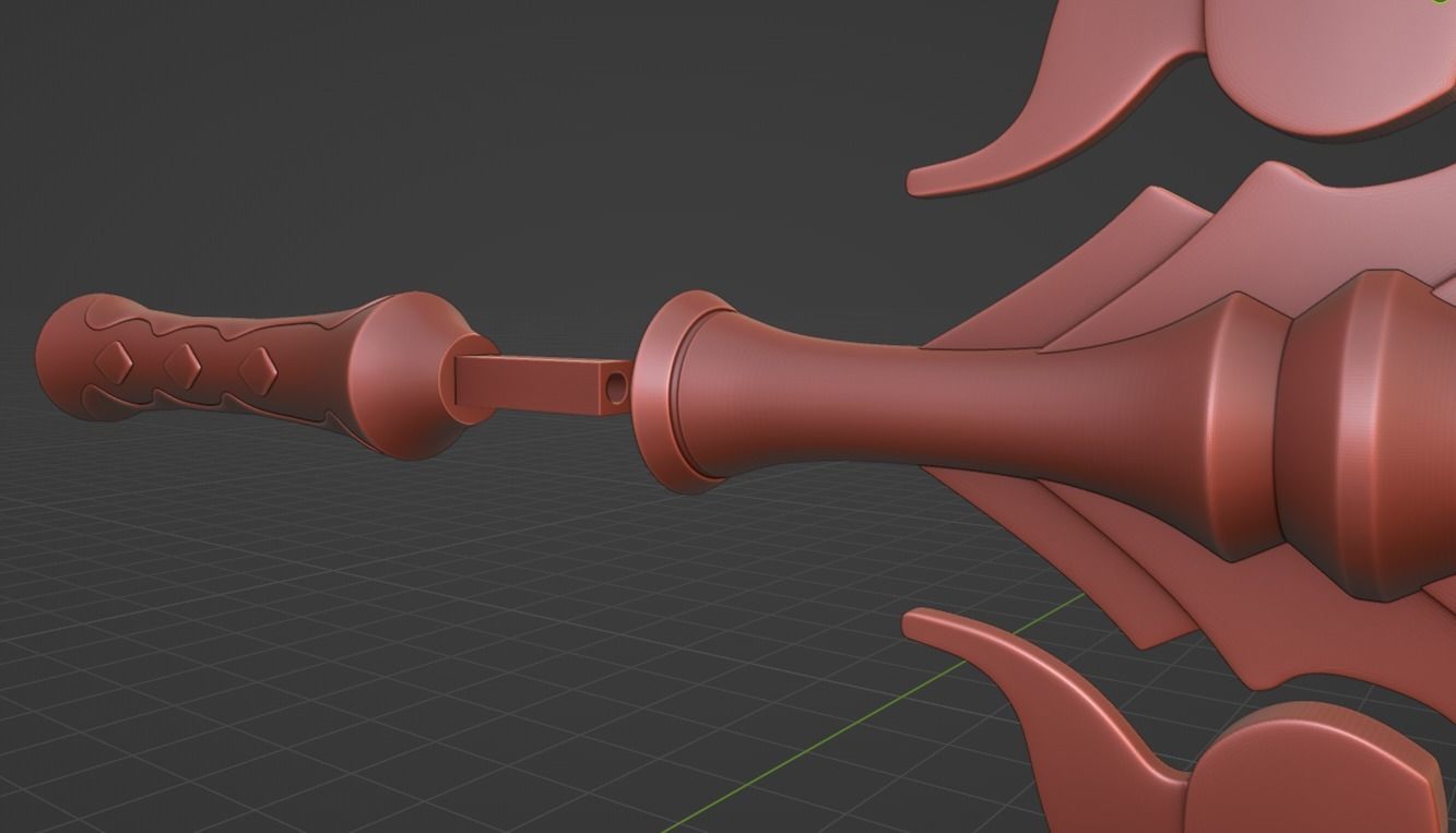 Staff of Homa -- Genshin Impact -- Sliced Print Ready 3D print model_11