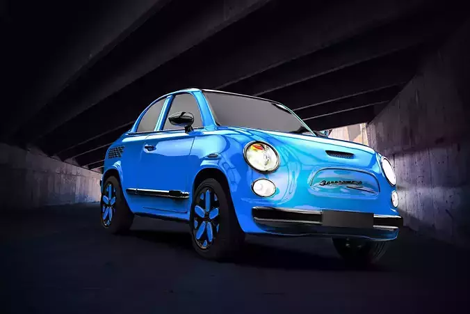 ZAZ-newERA concept car 3D model