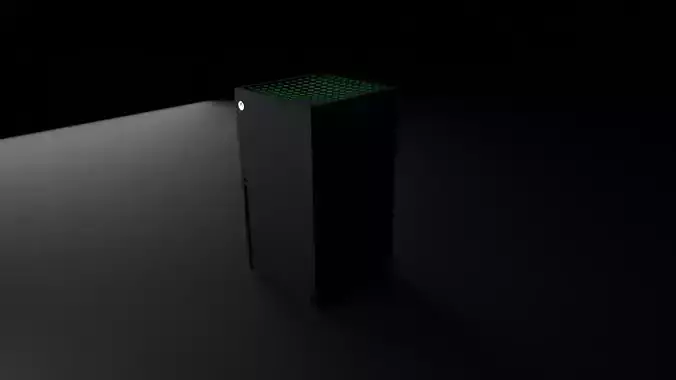 Xbox Series X Fan Art Model
