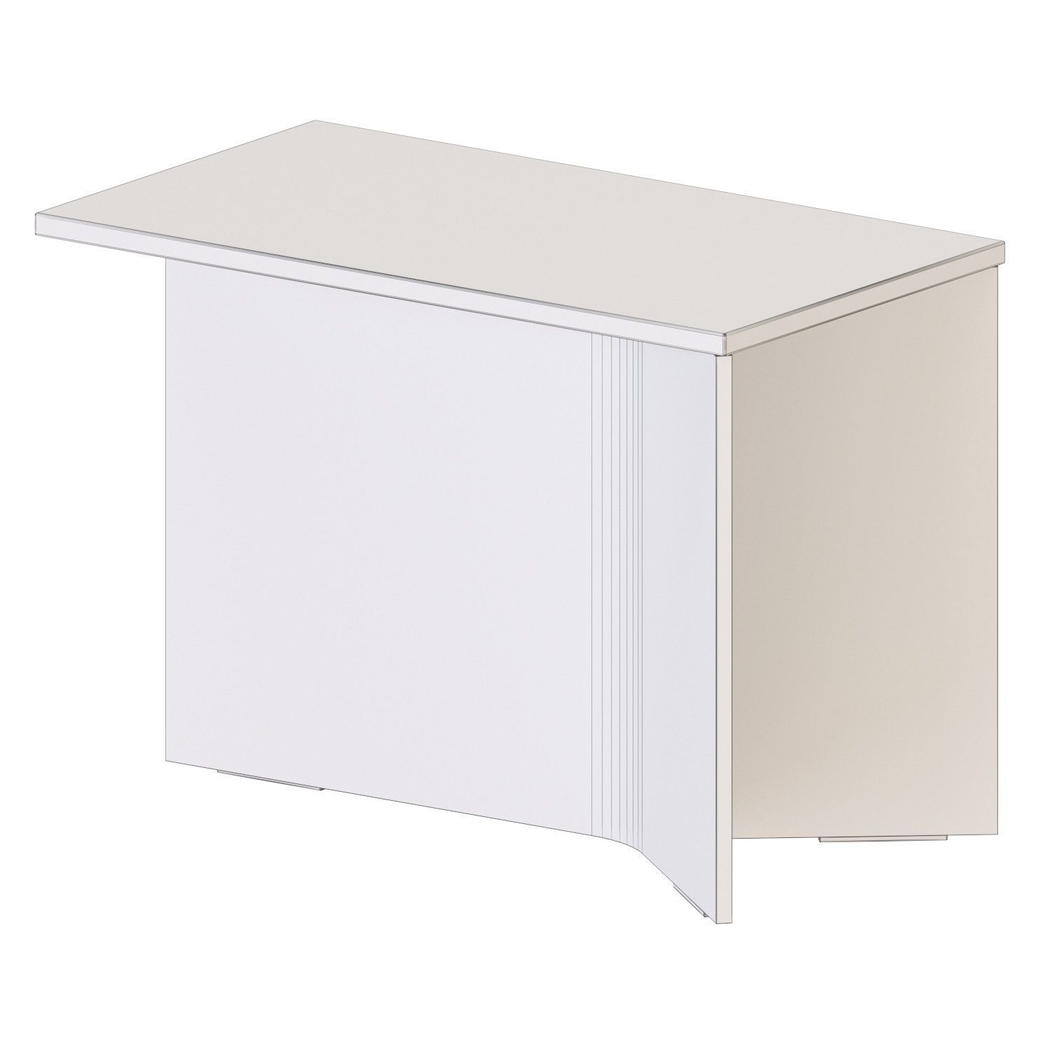 HAY WOOD SLIT SIDE TABLES 3D model_5