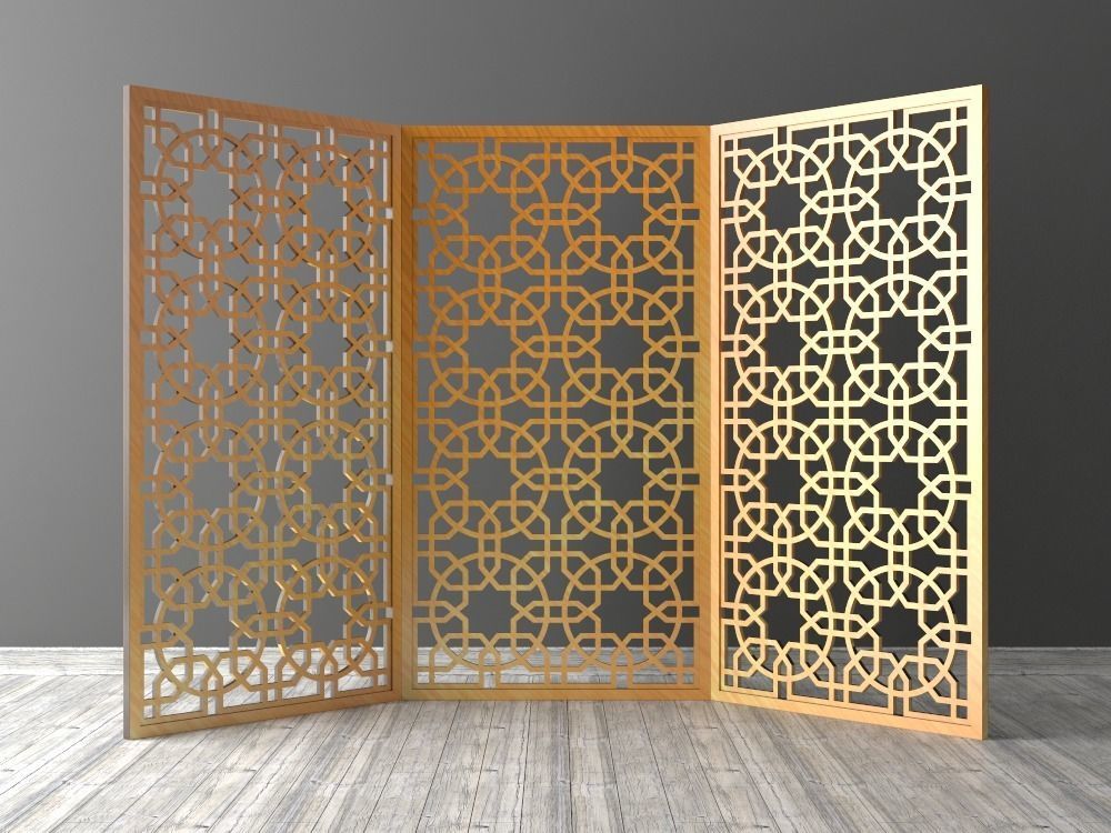 Decorative Panels Pack 1 3D Model Collection_5
