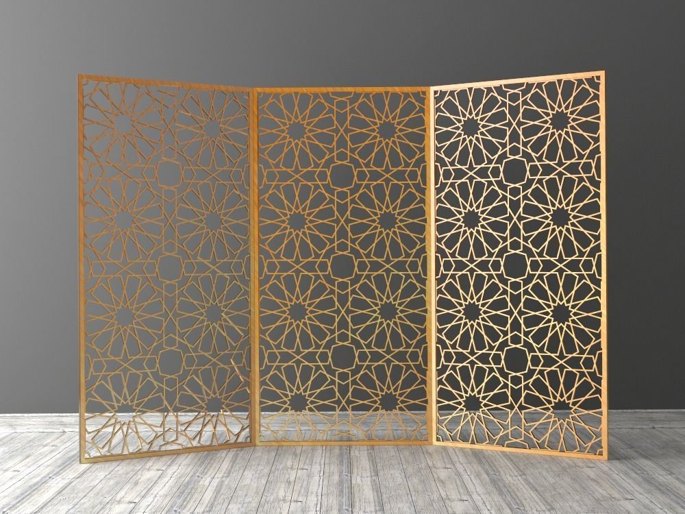 Decorative Panels Pack 1 3D Model Collection_9