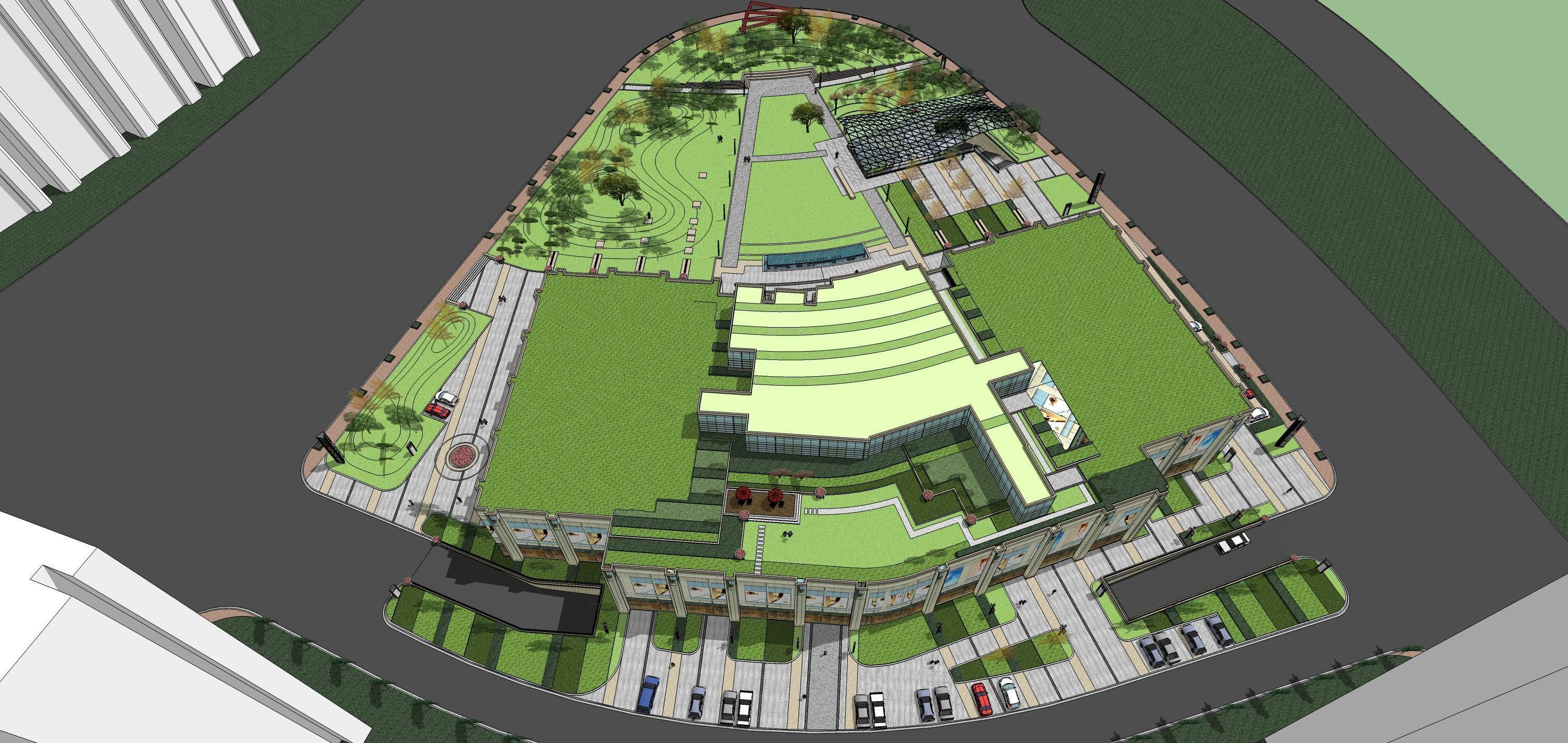 Sketchup Shopping Center 182 3D model_27