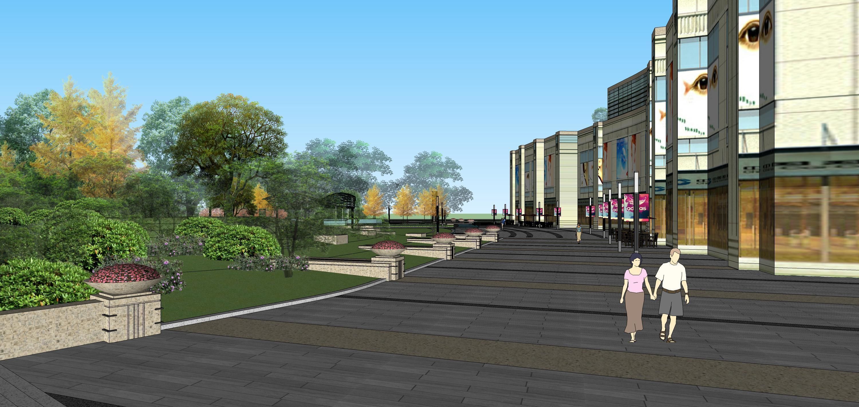 Sketchup Shopping Center 182 3D model_18
