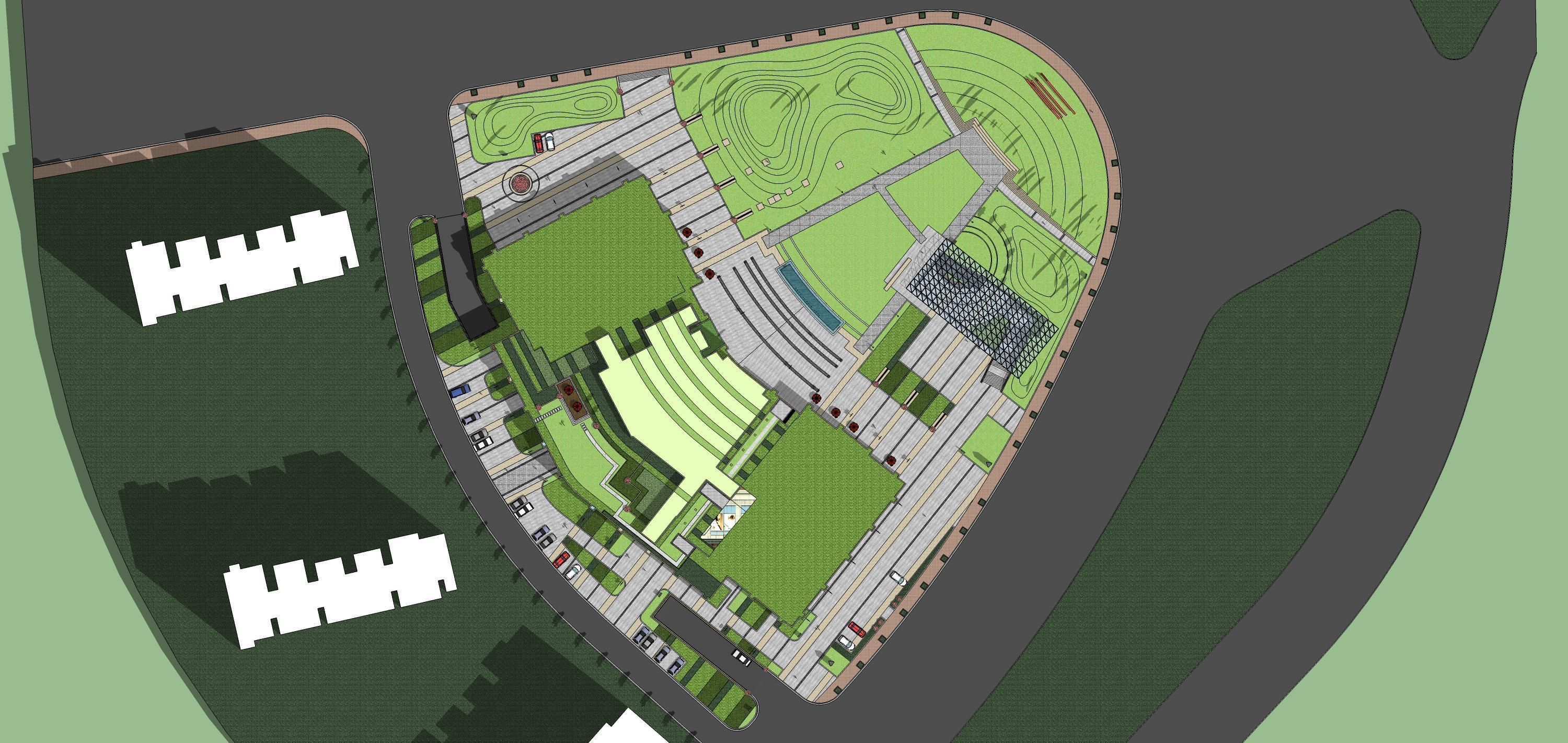 Sketchup Shopping Center 182 3D model_30