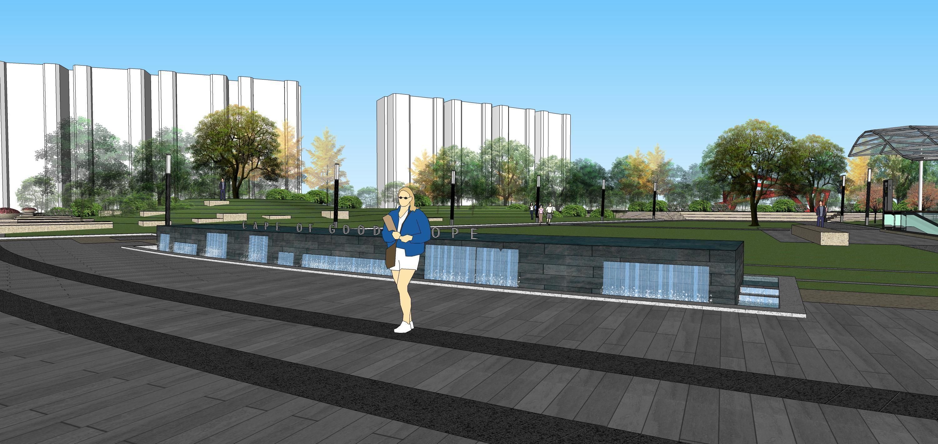 Sketchup Shopping Center 182 3D model_5