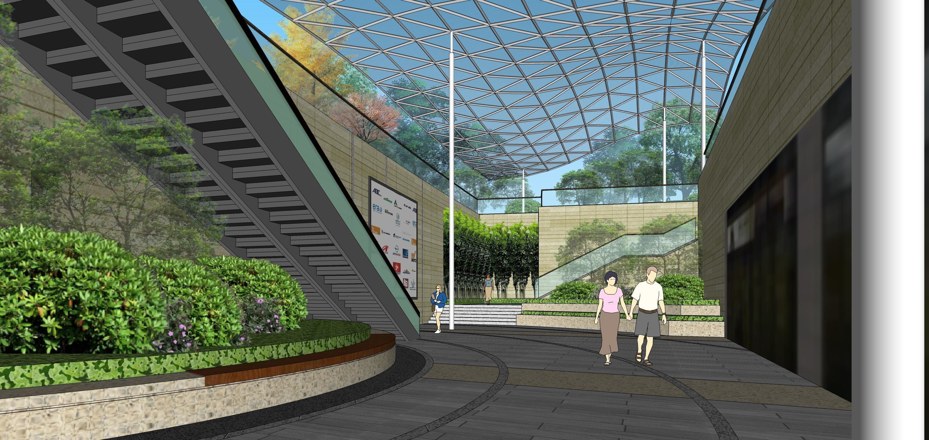 Sketchup Shopping Center 182 3D model_23