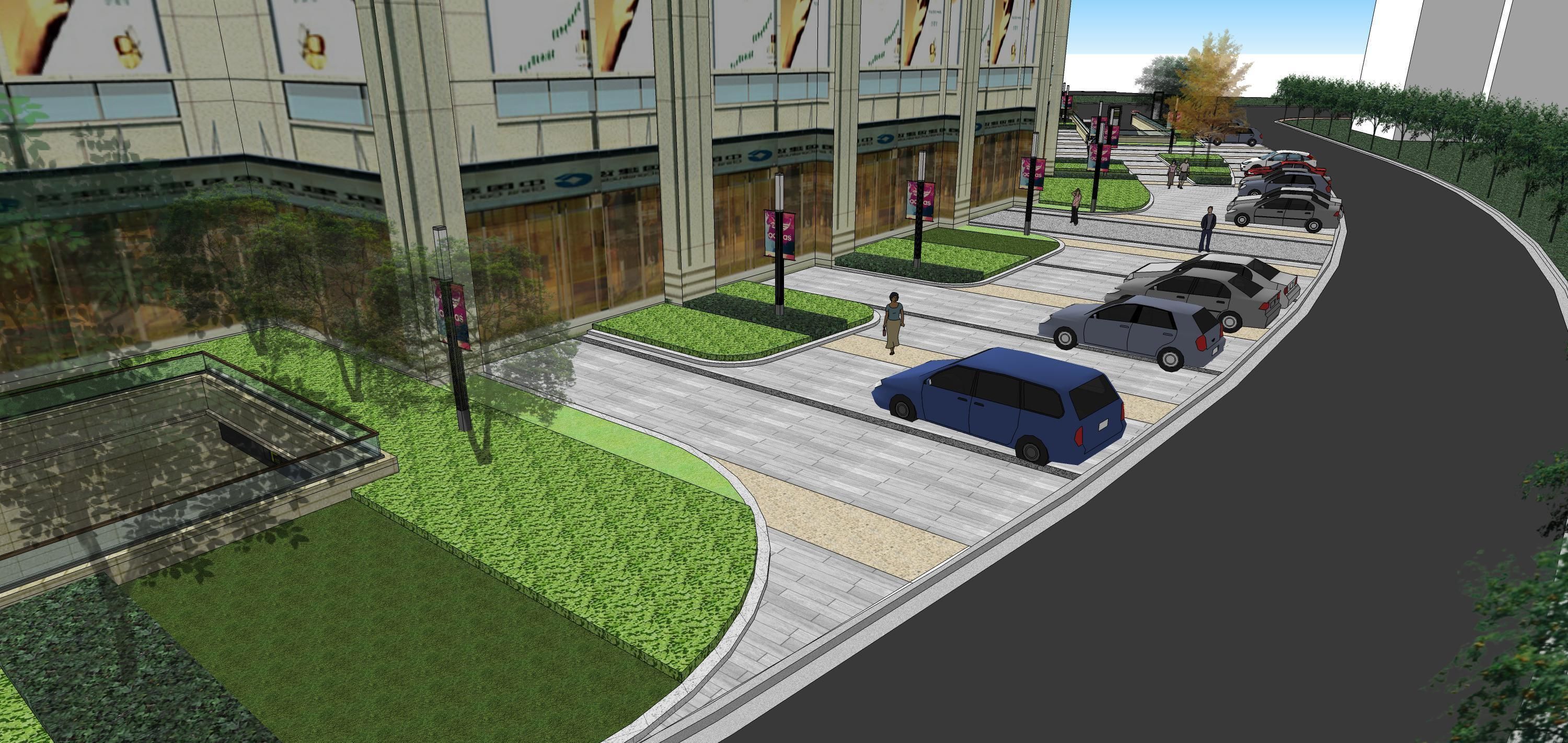 Sketchup Shopping Center 182 3D model_16