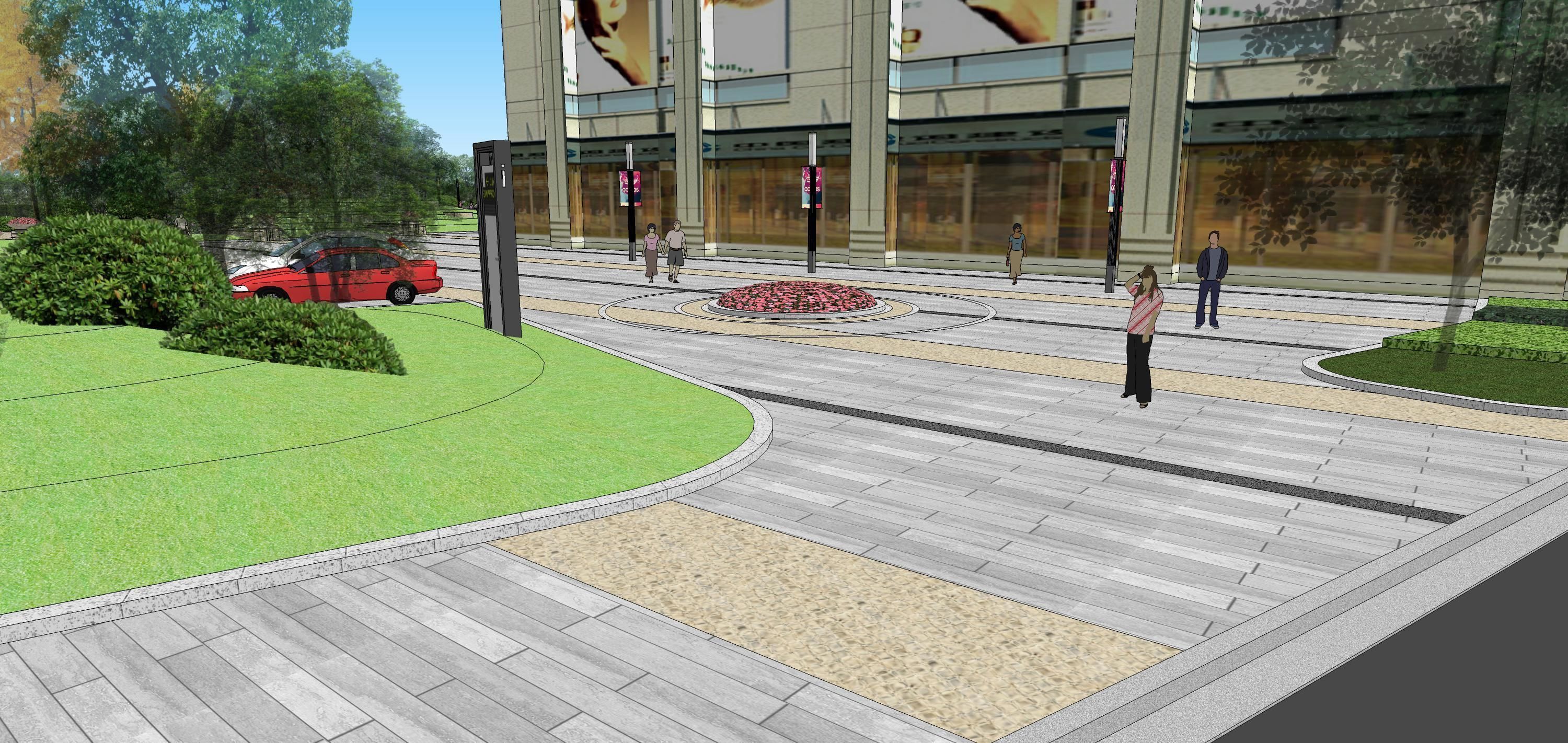 Sketchup Shopping Center 182 3D model_17