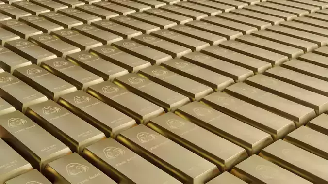 Money Heist Gold Ingot Bar