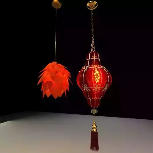 Chinese red lantern 