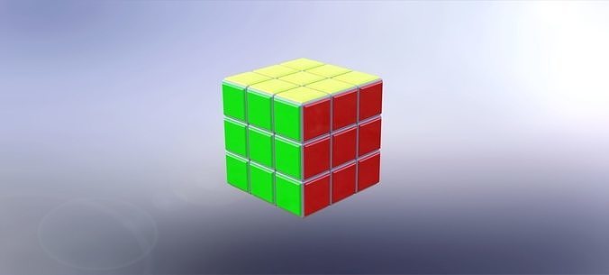 Rubiks Cube 3x3 3D print model