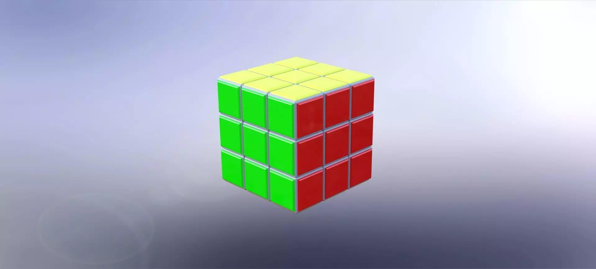 Rubiks Cube 3x3 3D print model