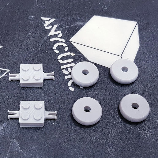 Lego parts - lego car 3D print model_5