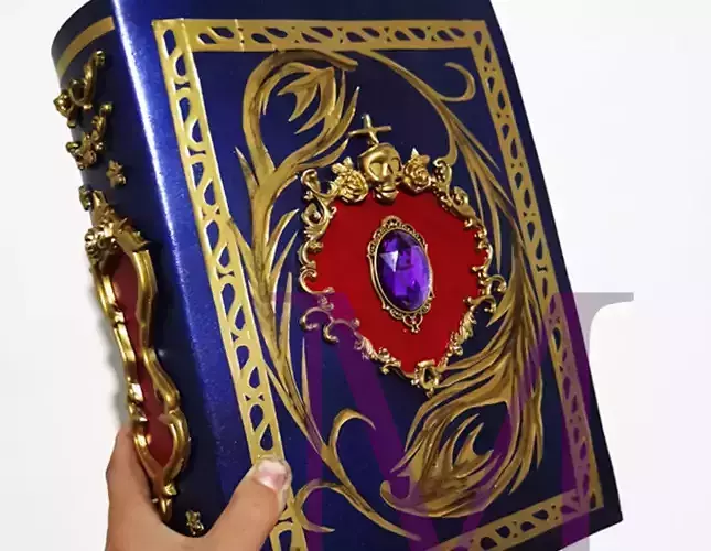 Vil Schoenheit Book 3D Model Twisted Wonderland