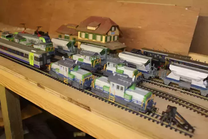 BLS Bd TSI Fccnpps schotterwagen ho wagon 