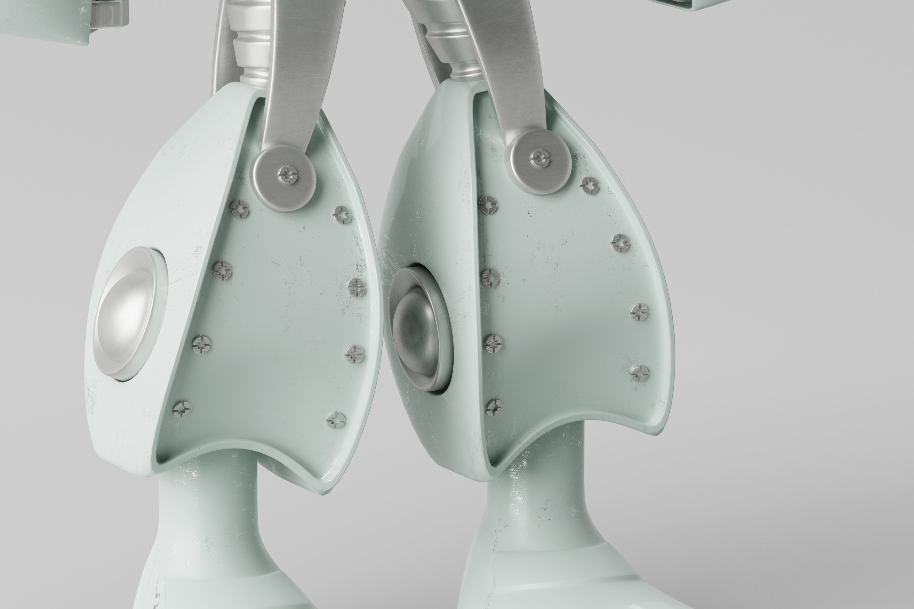 Robot V10 3D model_4