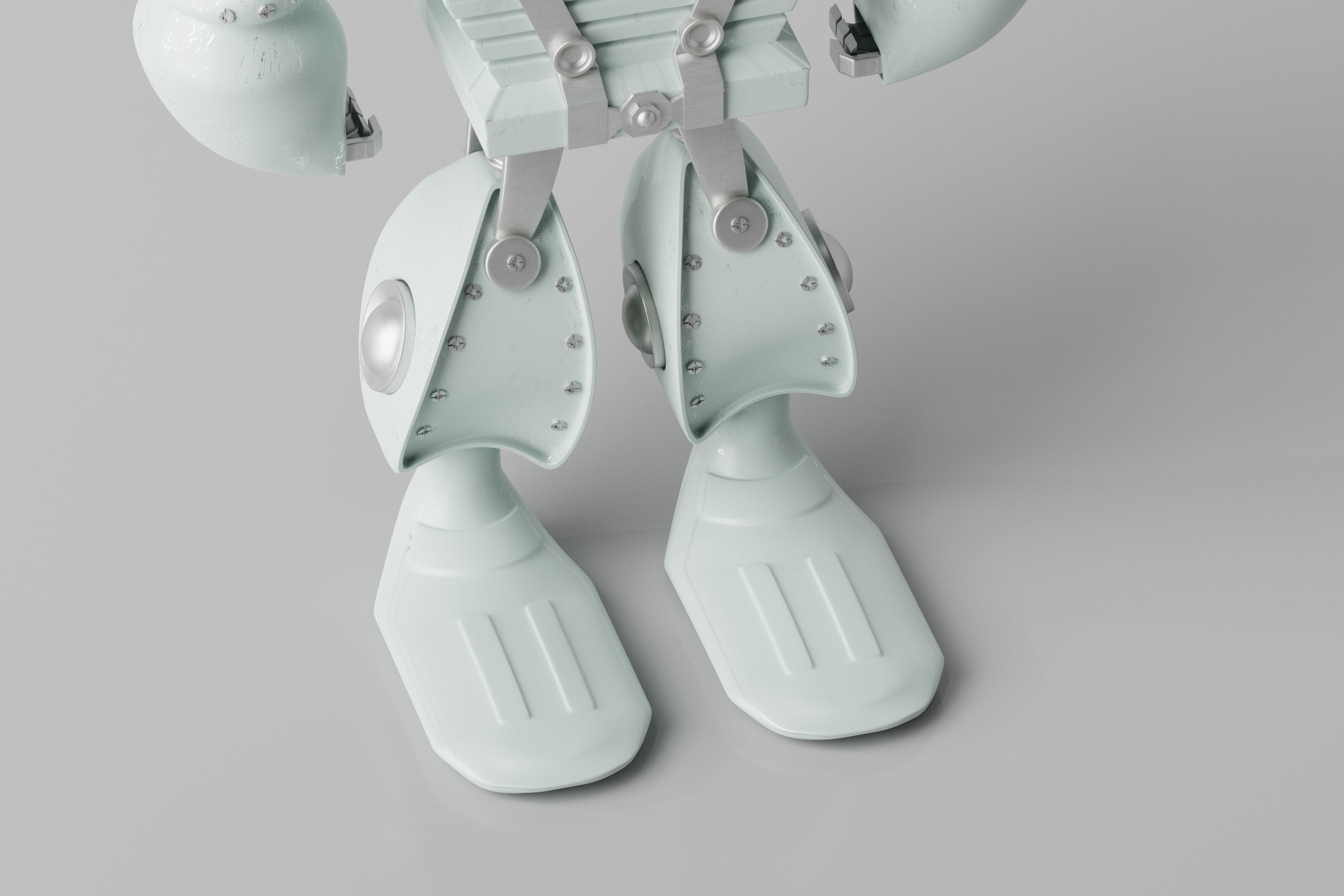 Robot V10 3D model_5