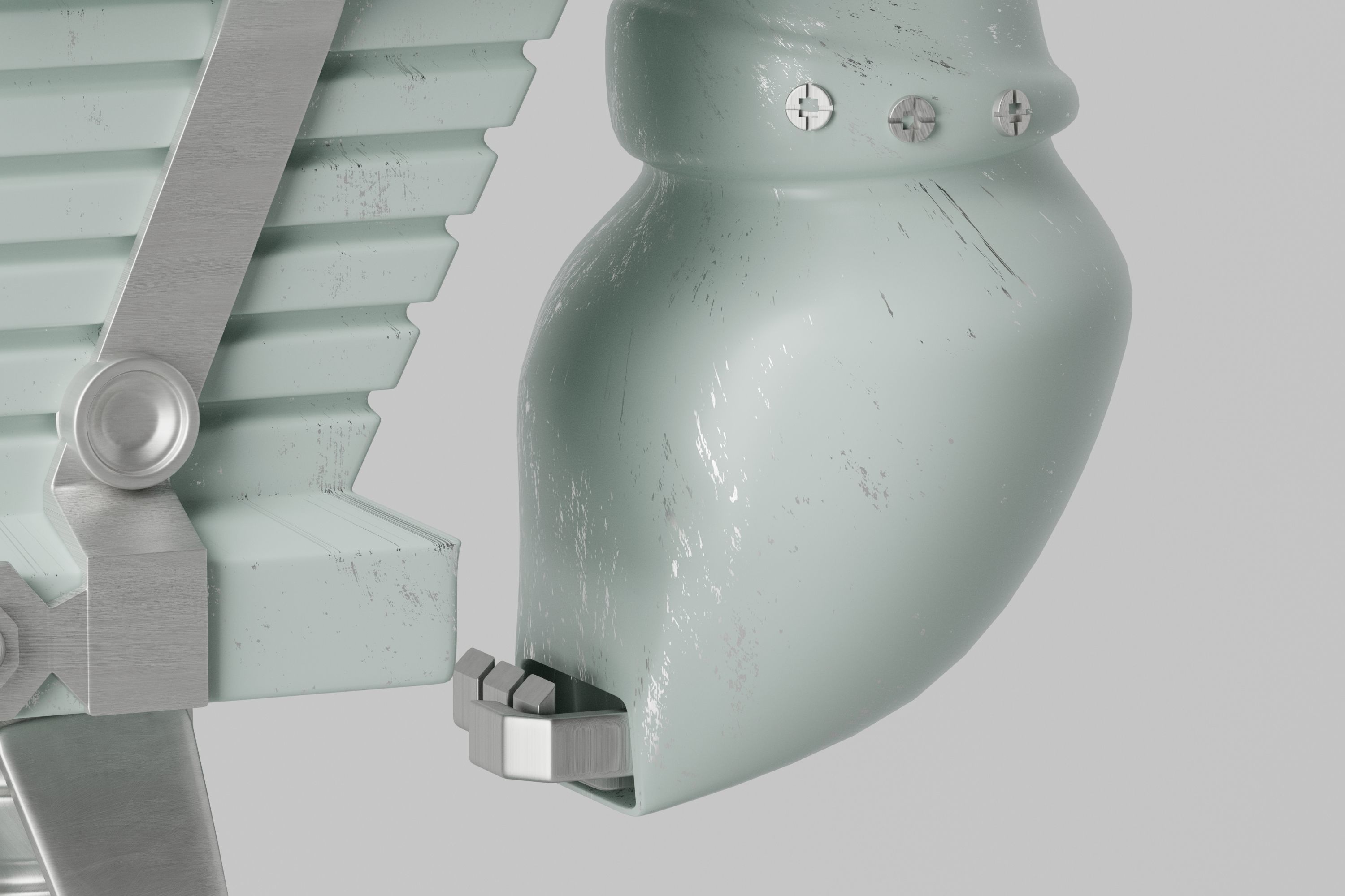 Robot V10 3D model_3