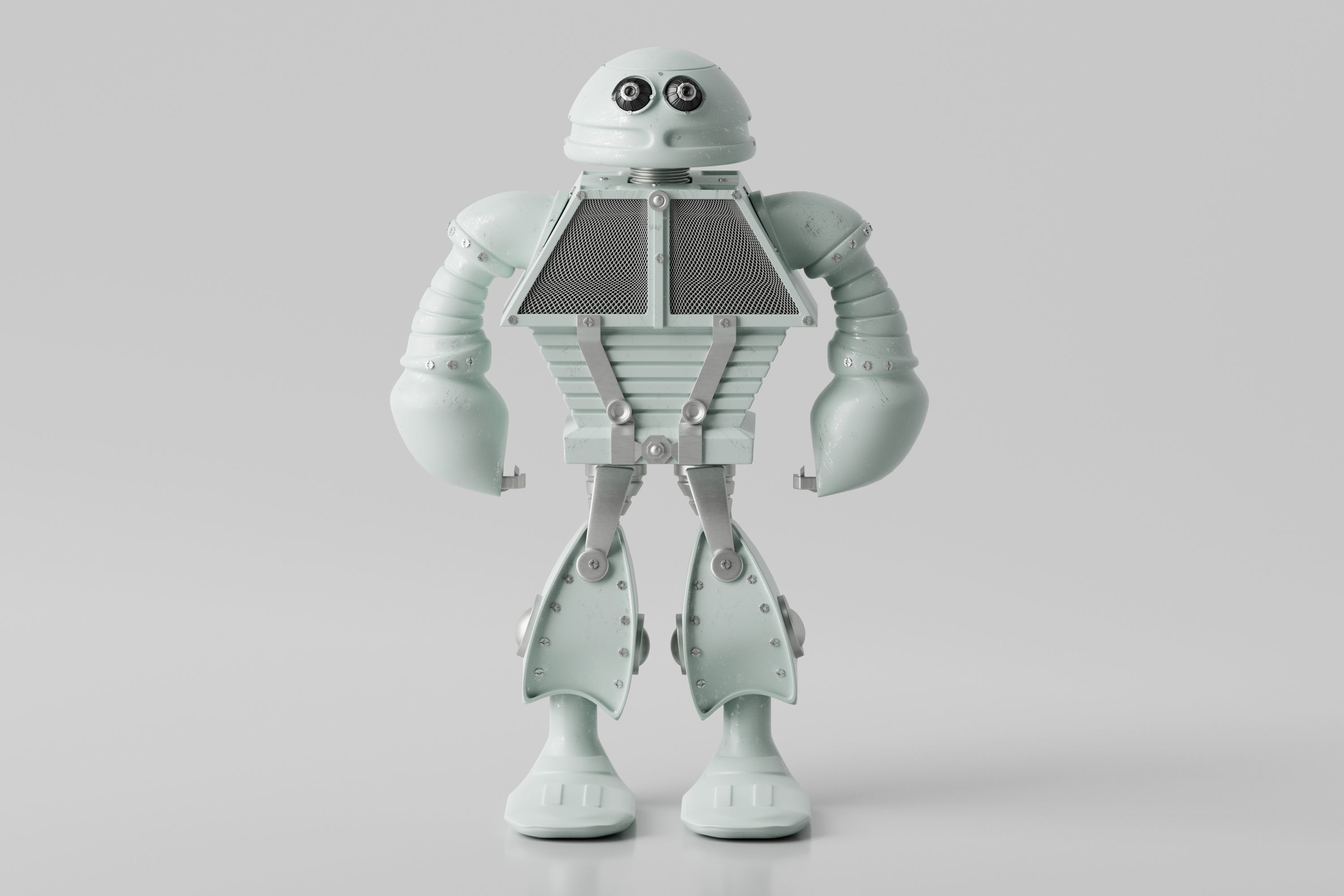 Robot V10 3D model_1