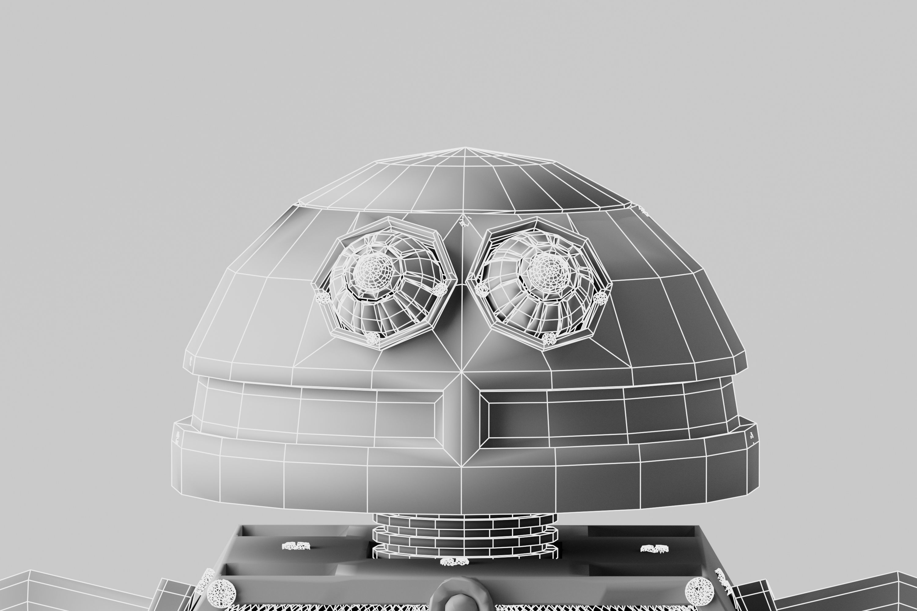 Robot V10 3D model_12