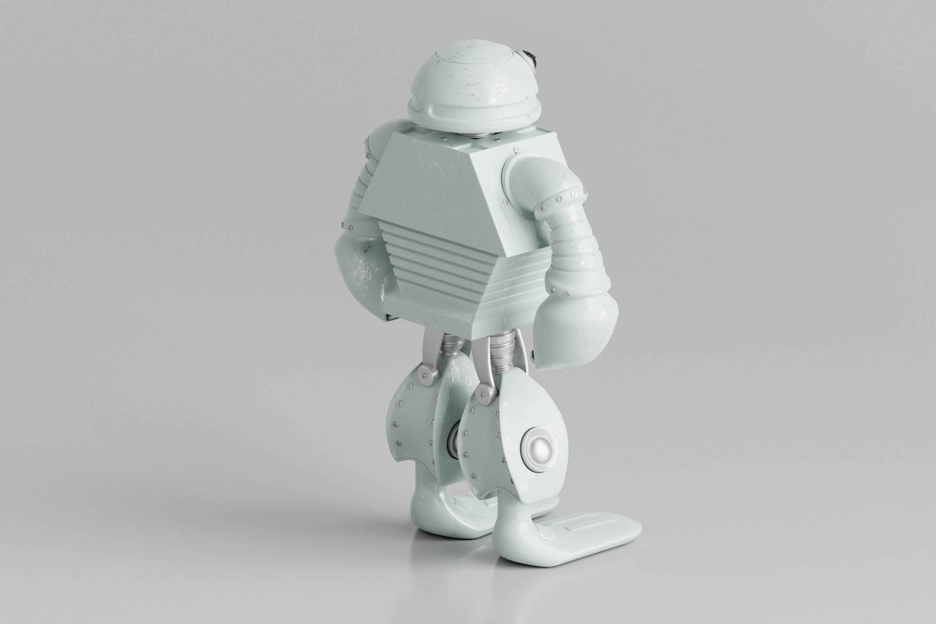 Robot V10 3D model_7