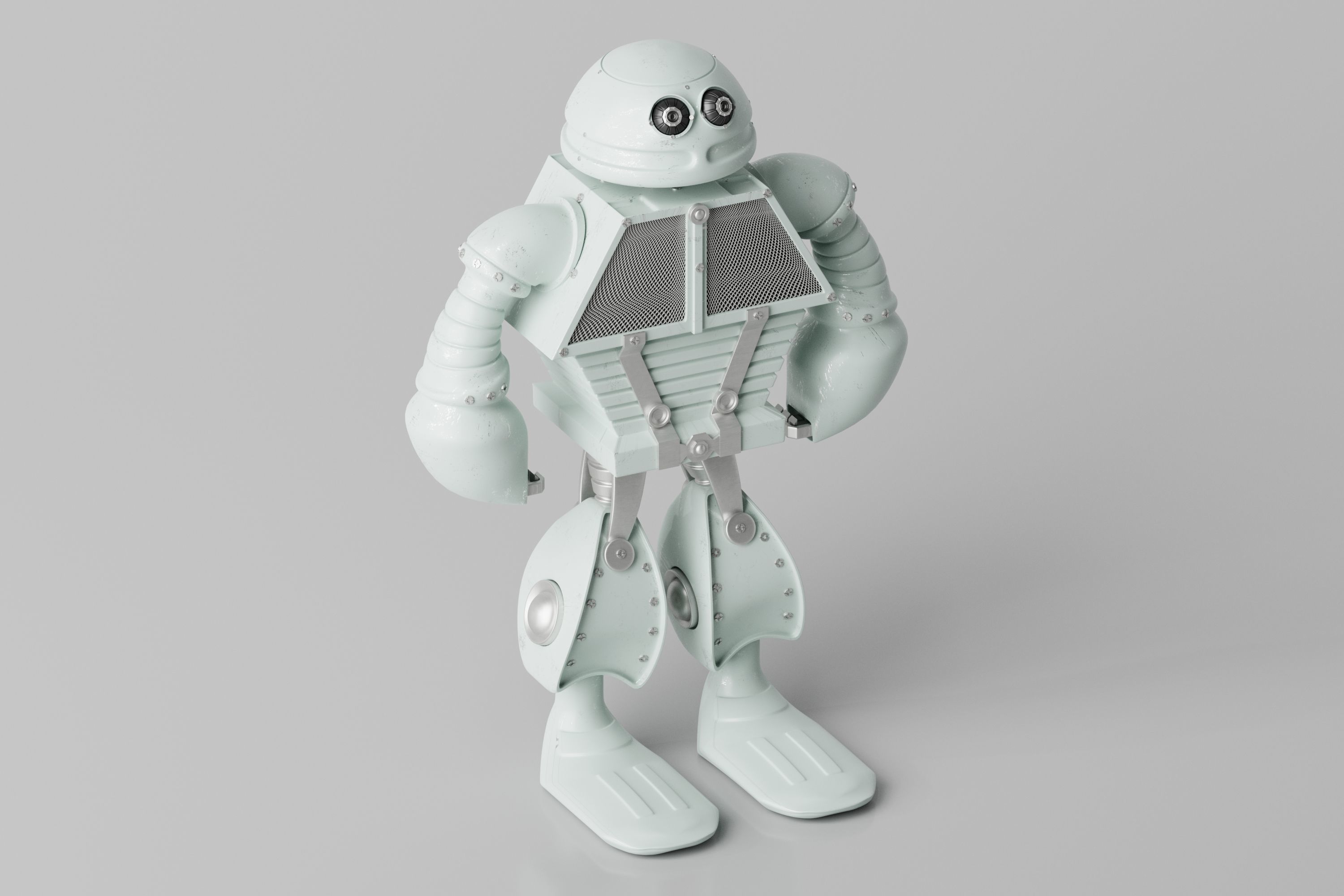 Robot V10 3D model_9