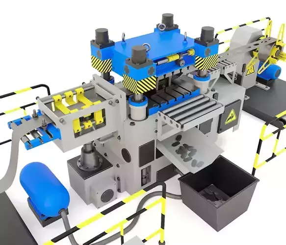 Industrial mechanical press-stamping machine tool AV6230