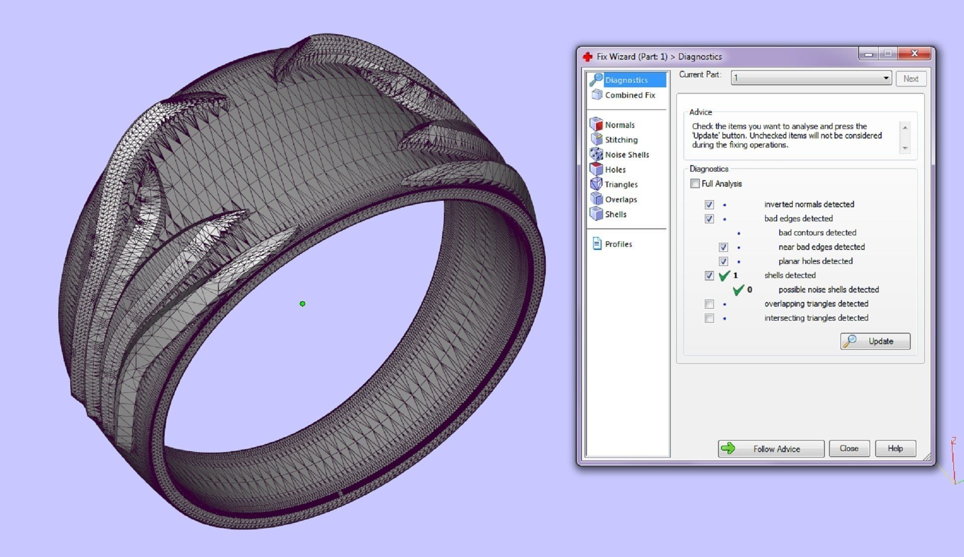 mens signet  ring with coat of arms of poland 3D print model_6