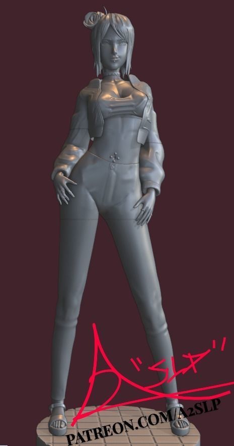 KONAN IN THE CITY - NARUTO - URBAN INTERPRETATION 3D print model_3