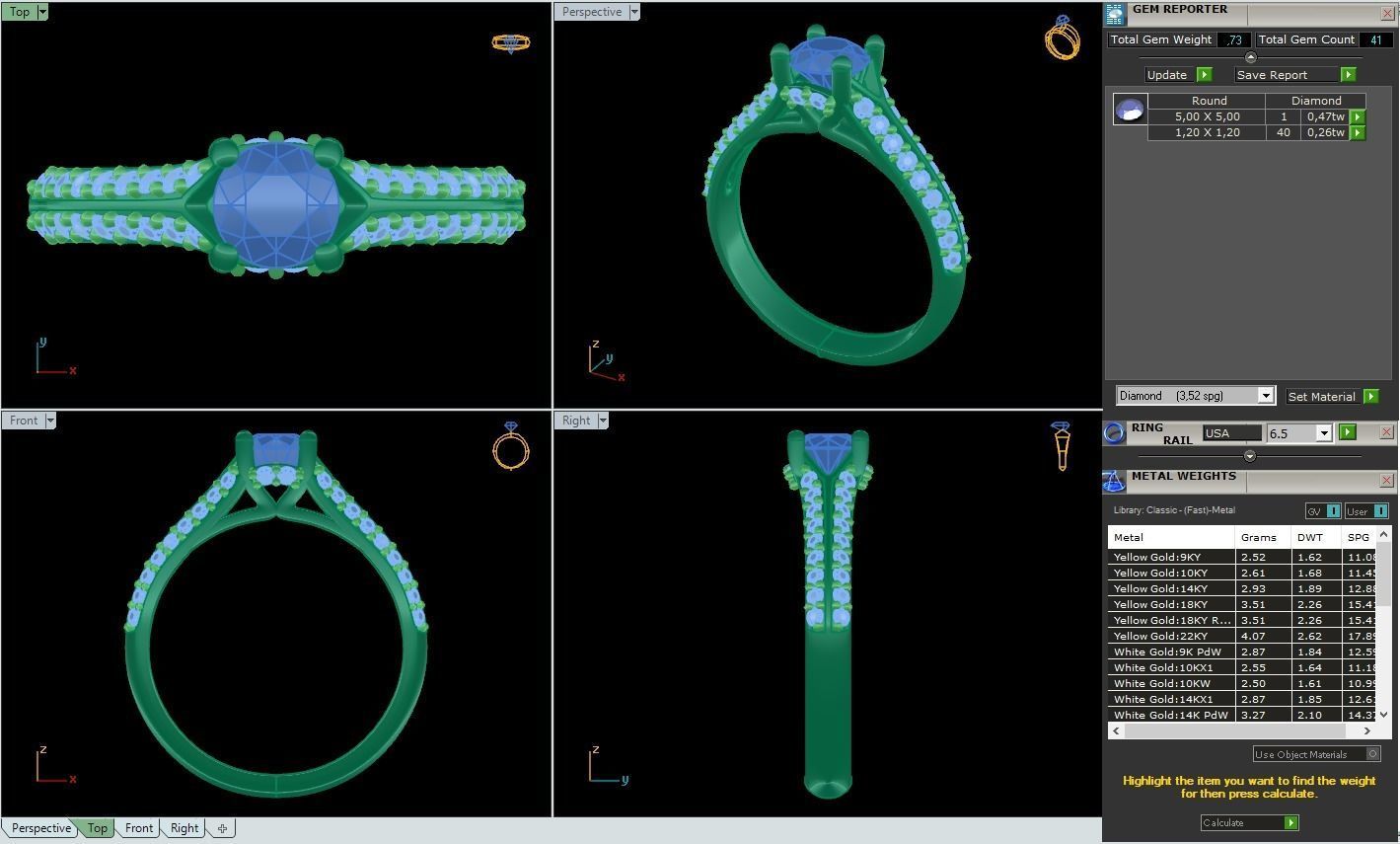 ring 10032 3D print model_5