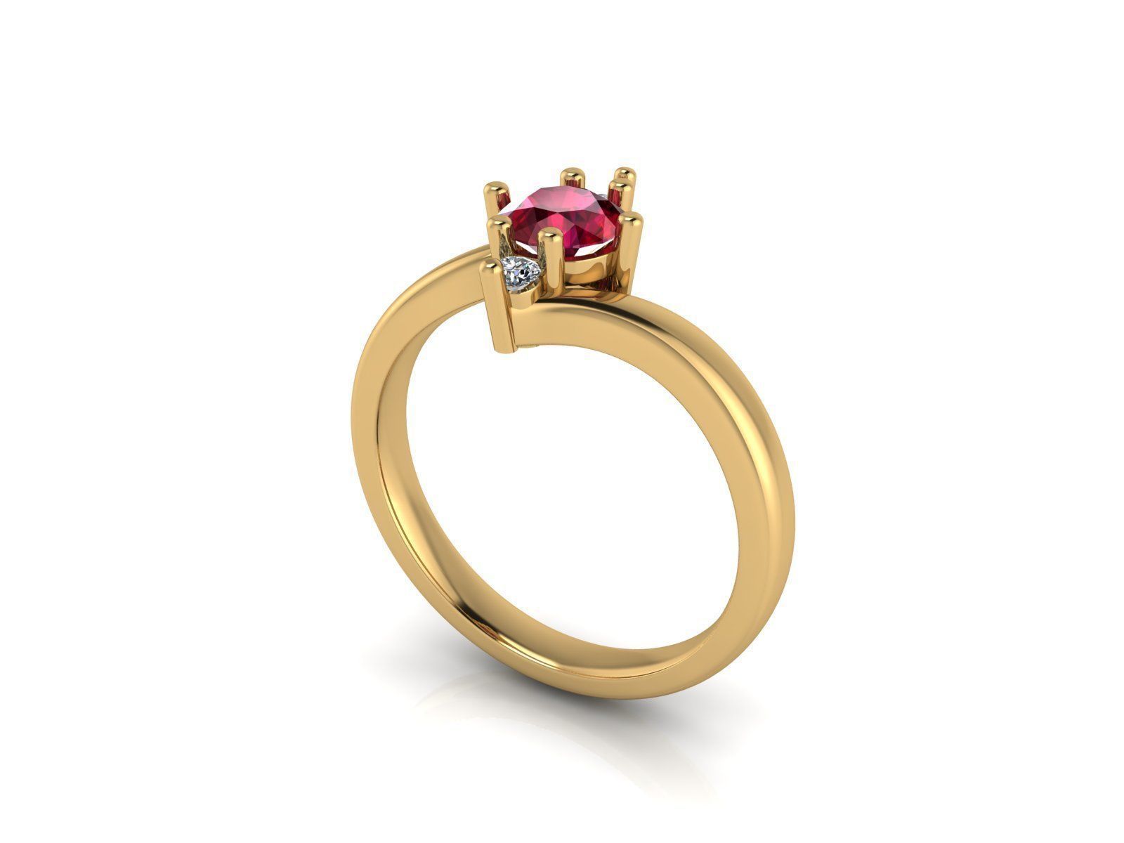 ring 10014 3D print model_1